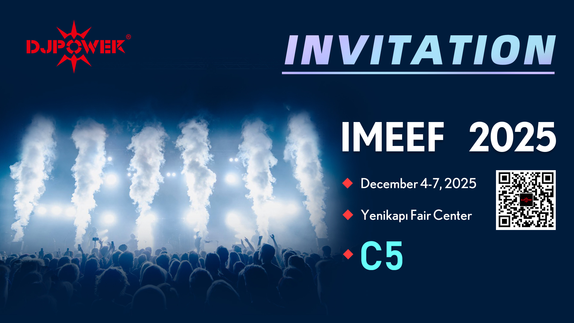 DJPOWER Marvels at the IMEEF Show 2025 in Istanbul!