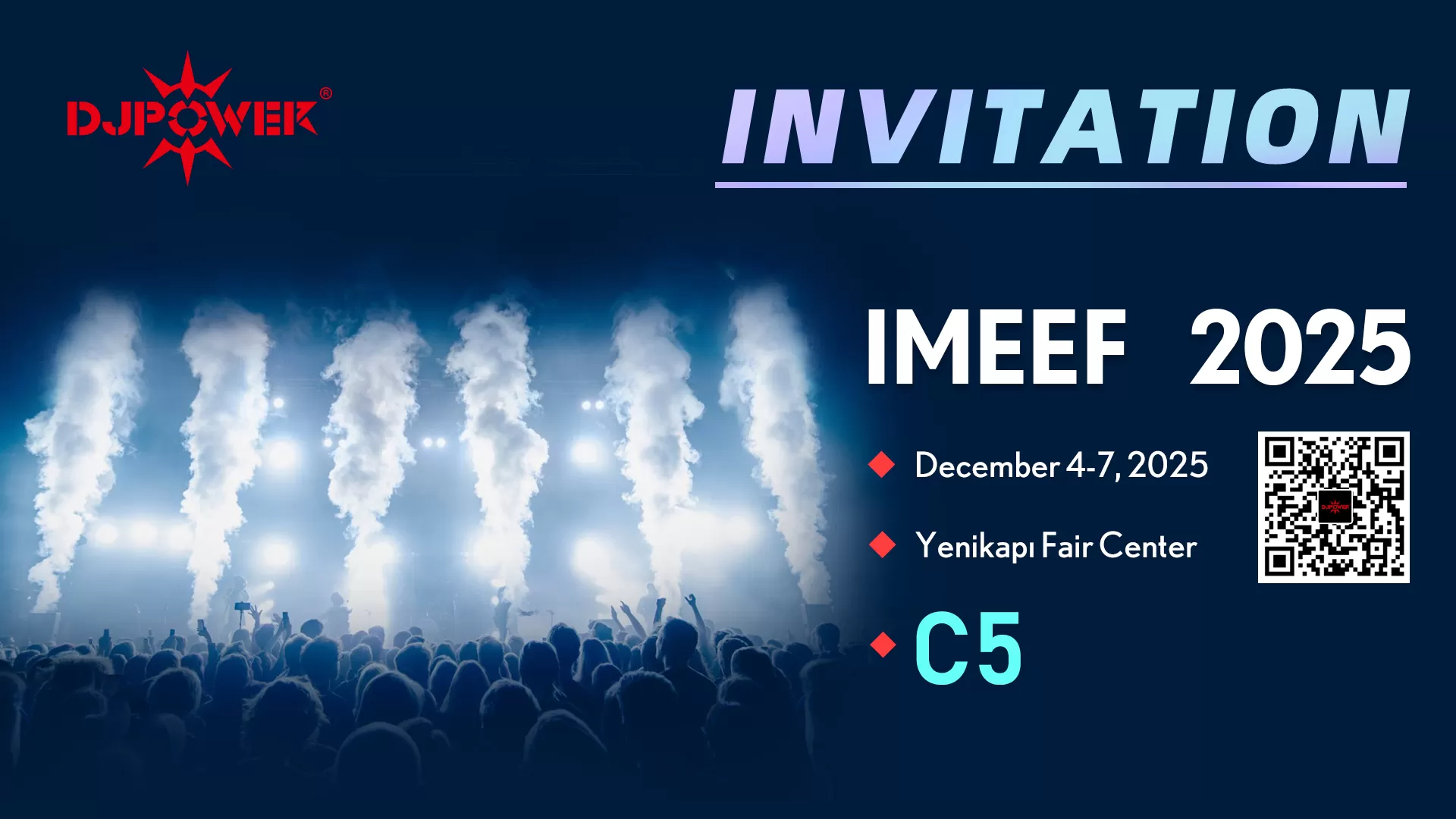 DJPOWER Marvels at the IMEEF Show 2025 in Istanbul!