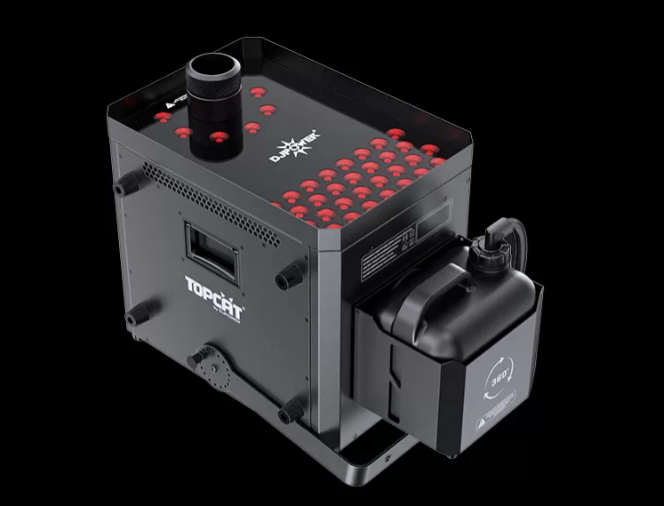 dual-nozzle super jet fog machine