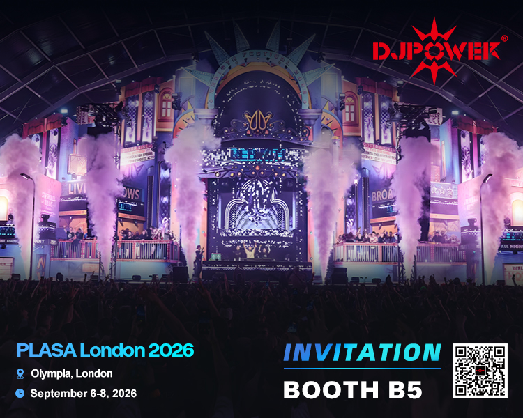 Shining Bright at PLASA Show London 2026: A Thank You from DJPOWER