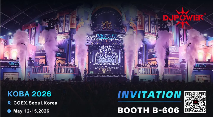 KOBA 2026 in Seoul - DJPOWER Concludes a Success