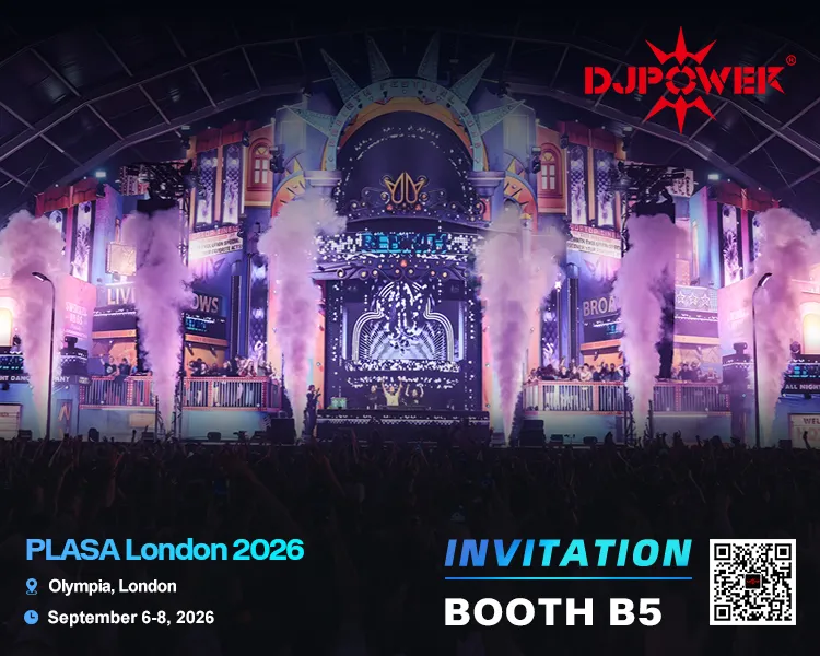 Shining Bright at PLASA Show London 2026 A Thank You from DJPOWER
